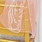10 Pieces Pink Organza Chair Sashes 8"x108" Sheer Elegant Event Accessory